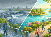 Потепление в городе