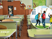 Школьный класс и дети