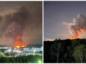 Пожар в Одинцово