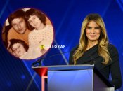 Мелания и Инес Кнаус в детстве