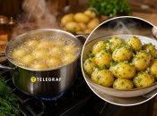 Варена молода картопля