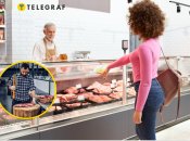 У м'ясному магазині