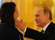 Елена Исинбаева и путин