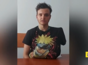 Допрос пленного россиянина