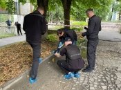 Поліція на місці страшної знахідки