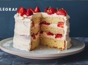 Этот клубничный торт станет украшением вашего стола (изображение создано с помощью ИИ)