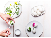 Мастер-класс: как сделать пасхальные яйца с растительными узорами