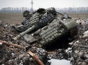 Підбитий російський танк