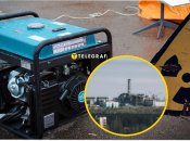 У Славутичі через відсутність електропостачання працюють генератори