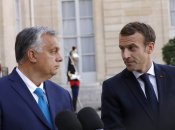 Віктор Орбан і Еммануель Макрон
