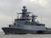 Корвет "Емден" ВМС Німеччини між постраждати від диверсій
