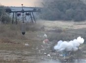 БПЛА с таинственным снарядом