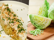 Запеченная капуста со сливочным соусом