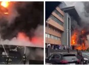 Полум’я охопило одразу кілька поверхів