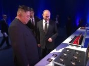 Кім Чен Ин та Володимир Путін