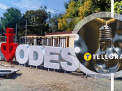 Отключение света в Одессе.