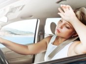 Высокие температуры внутри автомобиля негативно влияют на самочувствие водителя