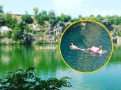 Вода здесь прозрачная даже на глубине десятков метров