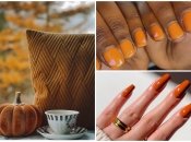 Гарбузова тема – головний тренд осіннього нейл-арту