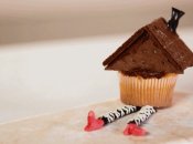 Видео-рецепт: капкейк домик ведьмы