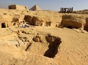 На месте раскопок