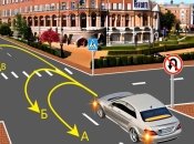 Правила разворота на перекрестке