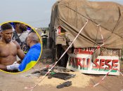 Энтони Джошуа попал в аварию в Нигерии