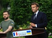 Владимир Зеленский и Эмманюэль Макрон