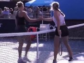 Єлизавета Котляр потиснула руку Владі Мінчевій, момент потрапив у трансляцію поєдинку