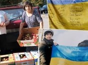 Ольга и Александр Сакало помогают защитникам, чем могут