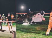 На место трагедии сразу же выехала полиция и спасатели