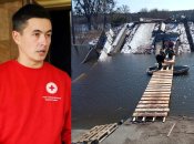 Андрій Сологуб разом з іншими волонтерами спорудили дерев'яну переправу  і  евакуювали десятки тисяч людей