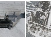 Тяжелая военная техника постоянно перемещается