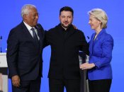 Антониу Кошта, Владимир Зеленский и Урсула фон дер Ляен