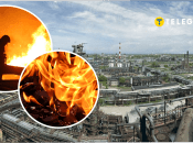 Пожар на Новошахтинском НПЗ не могут ликвидировать