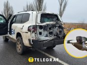 Атака БПЛА по машині МАГАТЕ