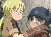 На фото изображен кадр из аниме "Родом из Абиса".