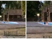 Поліцейські у басейні у Миколаєві