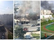 В Симферополе взрывы и пожар: видео с места и все детали