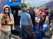 В Николаев прибыл эвакуационный поезд из Херсона