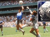 Это была рука Бога: мяч, которым Марадона забил скандальный гол, продадут на аукционе