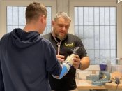 Военный медик получил протез