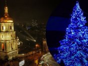 Ялинка в Києві на Софійській площі