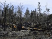 Сожжённая техника россиян