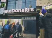 Немало одесситов поспешили за любимым бургером или картофелем фри