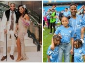 Стерлинг со своей семьей