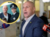 Ілля Кива з донькою