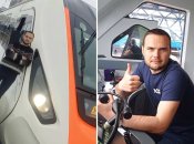 Машиніст Василь Бабчук їздить по всій Україні