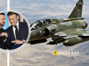 Володимир Зеленський і Емануель Макрон, Mirage 2000