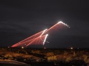 Плотный огонь может "разрезать" дрон или ракету